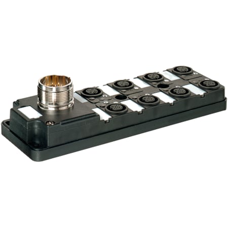 Murrelektronik MVP12-V, 8XM12, 4POLE, M23 12POL. CON., Connector exit frontside 27765